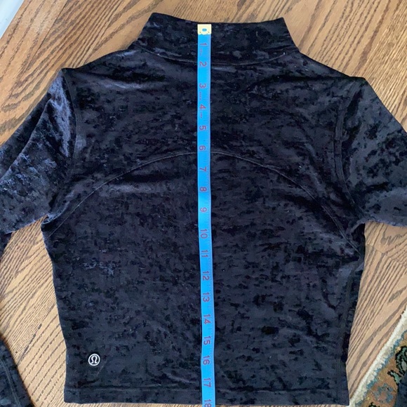 Lululemon All Aligned Mock Neck Long Sleeve Shirt *crushed velvet - Picture 11 of 11